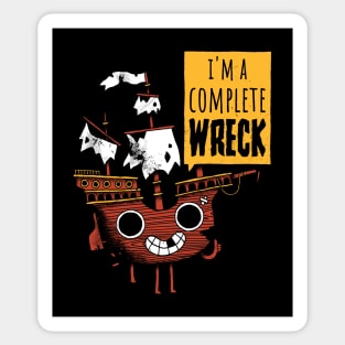Ship: Complete Wreck Sticker